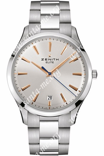 Zenith Elite Captain Central Second Mens Wristwatch 03.2020.670-01.M2020