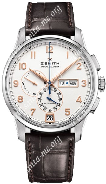 Zenith Captain Winsor Annual Calendar Boutique Edition Mens Wristwatch 03.2072.4054-01C711