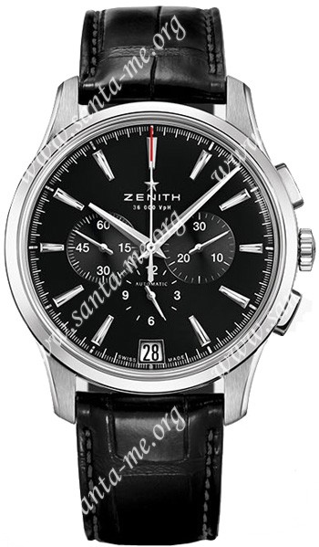 Zenith Captain Chronograph Mens Wristwatch 03.2110.400-22.C493