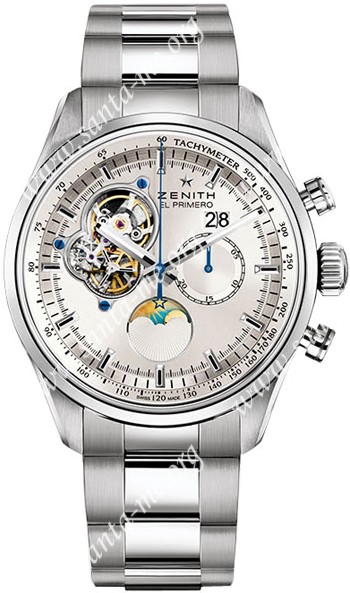 Zenith El Primero Chronomaster Open Grande Date Mens Wristwatch 03.2160.4047-01.M2160