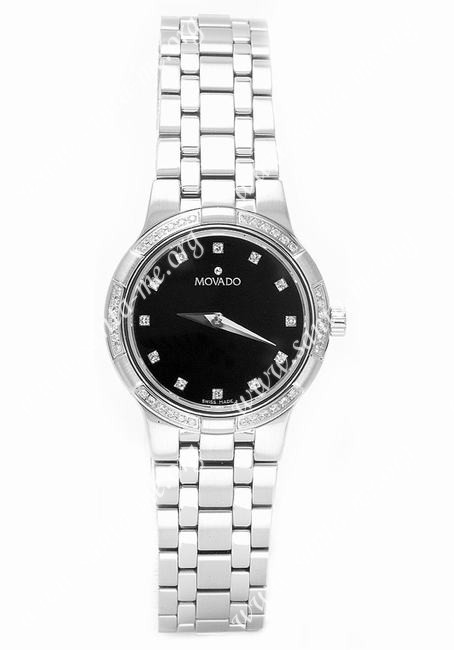 Movado Faceto Womens Wristwatch 0605586