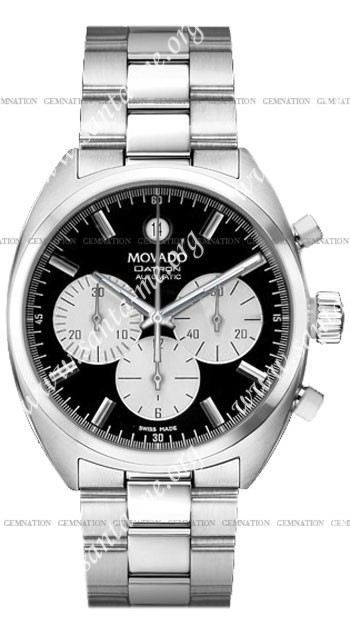 Movado Datron Chronograph Mens Wristwatch 0606364