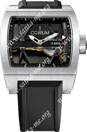 Corum Ti-Bridge 3 Day Power Reserve Mens Wristwatch 107.101.04-F371