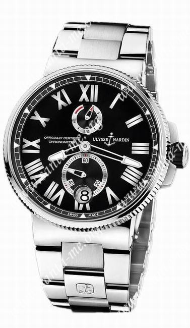 Ulysse Nardin Marine Chronometer Manufacture Mens Wristwatch 1183-122-7M/42