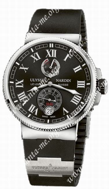 Ulysse Nardin Marine Chronometer Manufacture Mens Wristwatch 1183-126-3/42