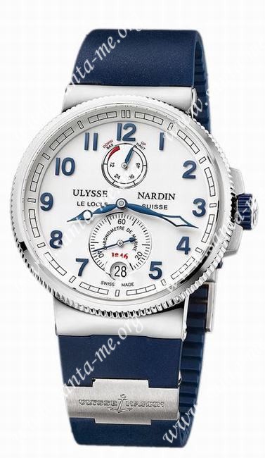 Ulysse Nardin Marine Chronometer Manufacture Mens Wristwatch 1183-126-3/60