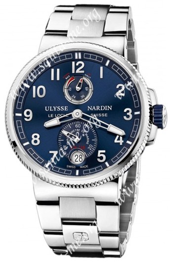 Ulysse Nardin Marine Chronometer Manufacture 43mm Mens Wristwatch 1183-126-7M.63