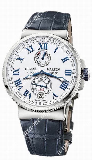 Ulysse Nardin Marine Chronometer Manufacture Mens Wristwatch 1183-126/40