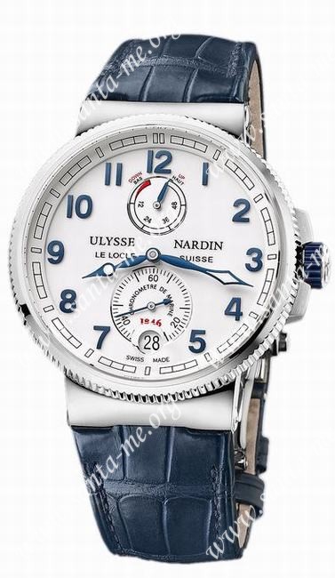 Ulysse Nardin Marine Chronometer Manufacture Mens Wristwatch 1183-126/60