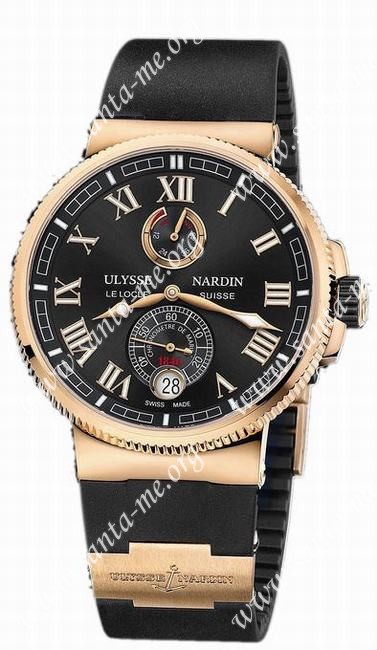 Ulysse Nardin Marine Chronometer Manufacture Mens Wristwatch 1186-126-3/42