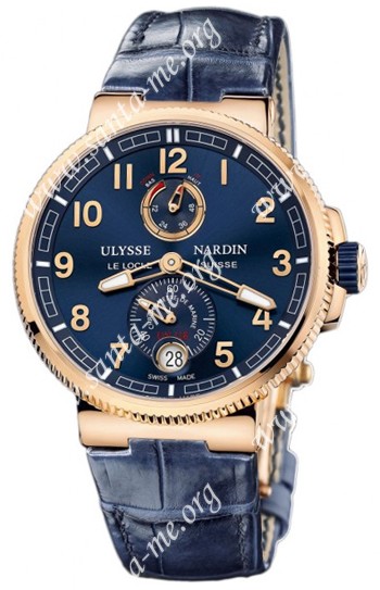 Ulysse Nardin Marine Chronometer Manufacture 43mm Mens Wristwatch 1186-126.63