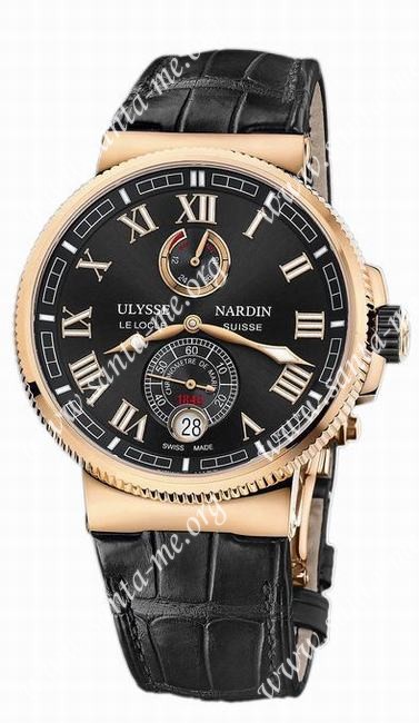 Ulysse Nardin Marine Chronometer Manufacture Mens Wristwatch 1186-126/42