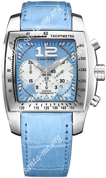 Chopard Two O Ten XL Ladies Wristwatch 168961-3001-BLUE