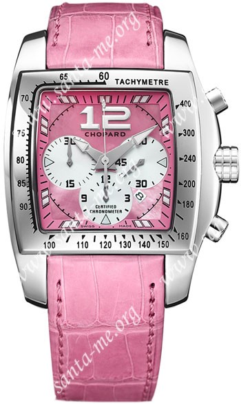Chopard Two O Ten XL Ladies Wristwatch 168961-3001-PINK