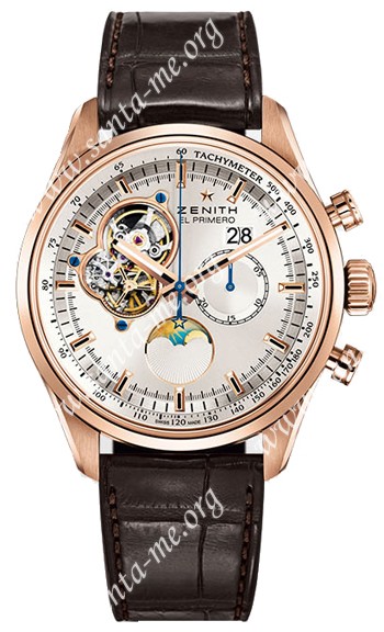 Zenith El Primero Chronomaster Open Grande Date Mens Wristwatch 18.2160.4047-01.C713