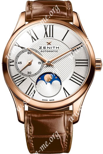 Zenith Heritage Ultra Thin Moonphase Ladies Wristwatch 18.2310.692-02.C709
