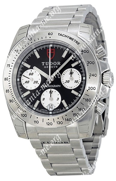 Tudor Chronograph Mens Wristwatch 20300-BKSSS