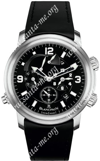 Blancpain Leman Alarm Mens Wristwatch 2041-1230-64B