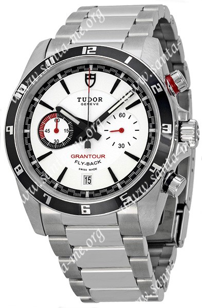 Tudor Grantour Fly-Back Chronograph Mens Wristwatch 20550N-WSS