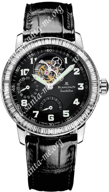 Blancpain Leman Tourbillon Mens Wristwatch 2125-5230M-53B