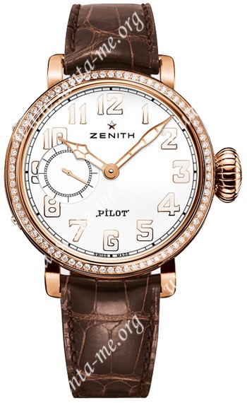 Zenith Pilot Montre d Aeronef Zenith Type 20  Ladies Wristwatch 22.1930.681-31.C725
