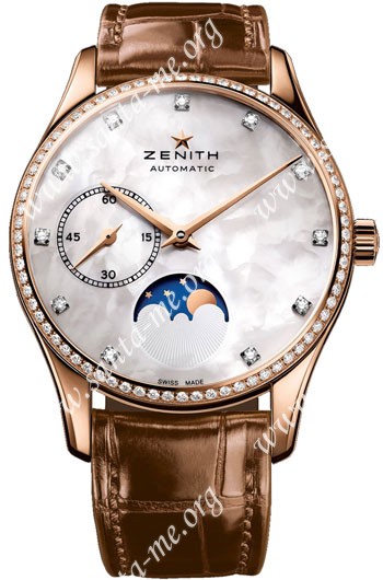 Zenith Heritage Ultra Thin Moonphase Ladies Wristwatch 22.2310.692-81.C709