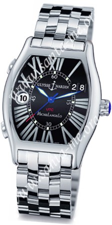 Ulysse Nardin Michelangelo UTC Dual Time Mens Wristwatch 223-48-7/42