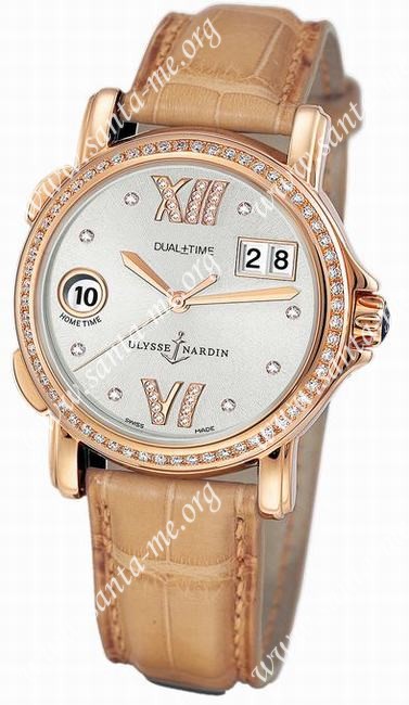 Ulysse Nardin Dual Time Lady Ladies Wristwatch 226-28B/30-01