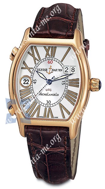 Ulysse Nardin Michelangelo UTC Dual Time Mens Wristwatch 226-68-41