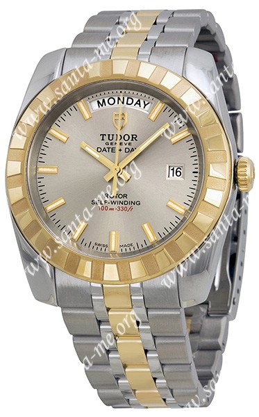 Tudor Date and Day Classic Automatic Mens Wristwatch 23013-SSTT