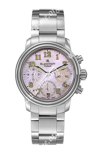 Blancpain Leman Flyback Chrono Ladies Wristwatch 2385F-1144-71