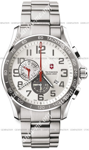 Swiss Army Chrono Classic XLS Alarm Mens Wristwatch 241282