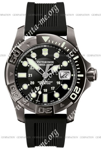 Swiss Army Dive Master 500 Black Ice Mens Wristwatch 241426