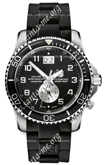 Swiss Army Maverick GS Dual Time Mens Wristwatch 241440