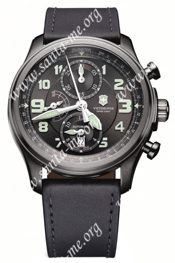 Swiss Army Infantry Vintage Chrono Mechanical Mens Wristwatch 241526