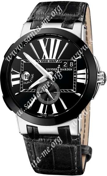 Ulysse Nardin Executive Dual Time Mens Wristwatch 243-00-42