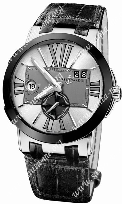 Ulysse Nardin Executive Dual Time 43mm Mens Wristwatch 243-00/421