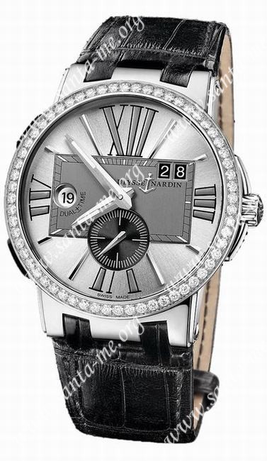 Ulysse Nardin Executive Dual Time Mens Wristwatch 243-00B/421