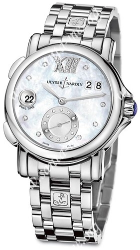 Ulysse Nardin GMT Big Date 37mm Ladies Wristwatch 243-22-7/391