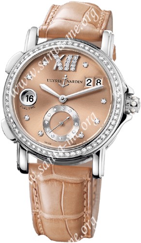 Ulysse Nardin GMT Big Date 37mm Ladies Wristwatch 243-22B/30-09