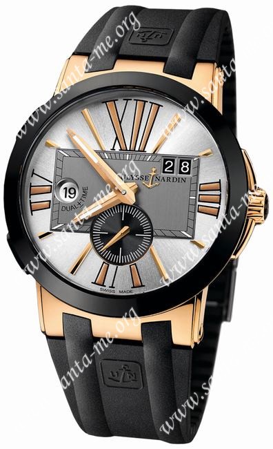 Ulysse Nardin Executive Dual Time 43mm Mens Wristwatch 246-00-3/421