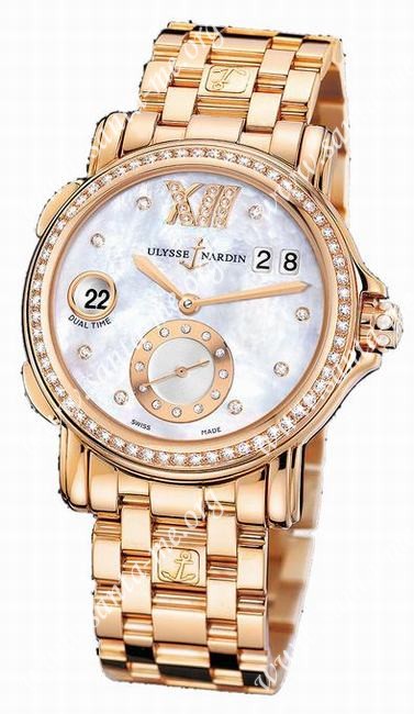 Ulysse Nardin Dual Time Lady Ladies Wristwatch 246-22B-8/391
