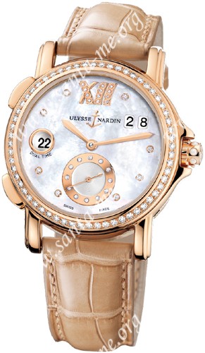Ulysse Nardin GMT Big Date 37mm Ladies Wristwatch 246-22B/391