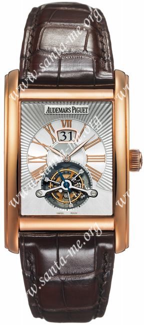 Audemars Piguet Edward Piguet Large Date Tourbillon Mens Wristwatch 26009OR.OO.D088CR.01