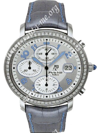 Audemars Piguet Ladies Millenary Chronograph Wristwatch 26018ST.ZZ.D007CR.01