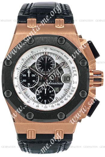 Audemars Piguet Royal Oak Offshore Rubens Barrichello Chronograph Mens Wristwatch 26078RO.OO.D001VS.01