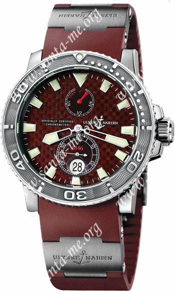 Ulysse Nardin Maxi Marine Diver Mens Wristwatch 263-33-3.95