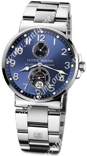 Ulysse Nardin Maxi Marine Chronometer Mens Wristwatch 263-66-7/623