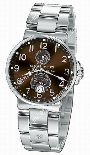 Ulysse Nardin Marine Chronometer 41mm Mens Wristwatch 263-66-7/625