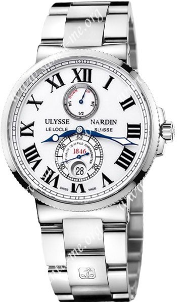 Ulysse Nardin Maxi Marine Chronometer 43mm Mens Wristwatch 263-67-7-40